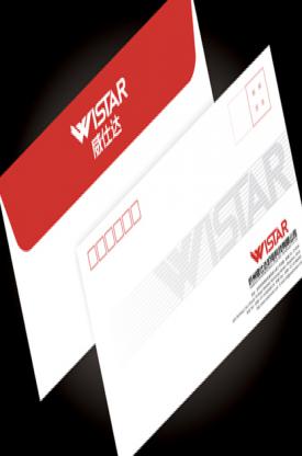 wistar威仕达企业信封设计印刷